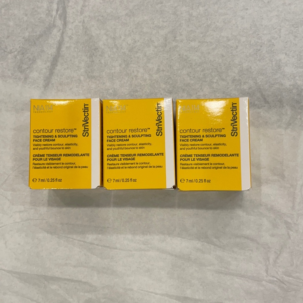 Strivectin 3 x 7ml face cream & sculpting cream